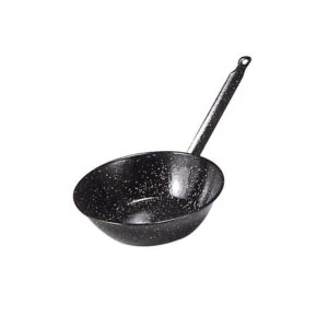 Sarten honda con mango 34CM.