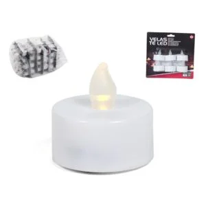 Velas LED 4CM x6 plastico