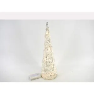 Cono blanco con 15 LED