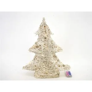 Árbol mimbre 15 LED