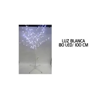Árbol 80 flores LED