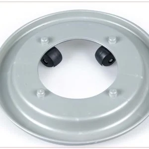 Portabombonas butano plateado 32,5cm