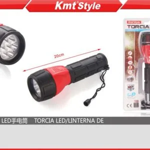 Linterna LED roja 20cm.