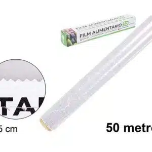 Film transparente rollo de 50M.