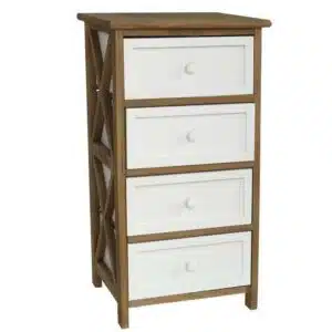 Cajonera Duero 4 cajones 36x28x68cm.