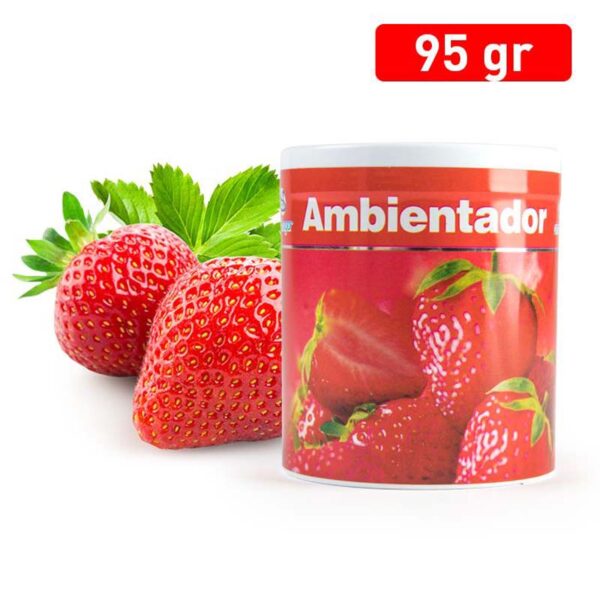 Gel ambientador en lata fresa 95GR.