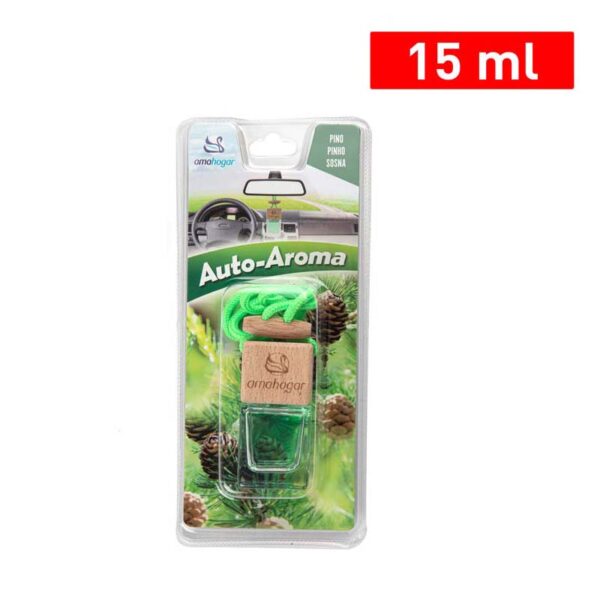 Ambientador coche colgador pino 15ML.