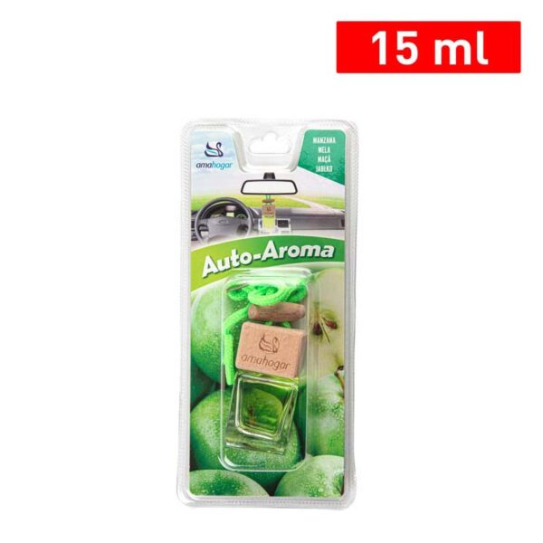 Ambientador coche colgador manzana 15ML.