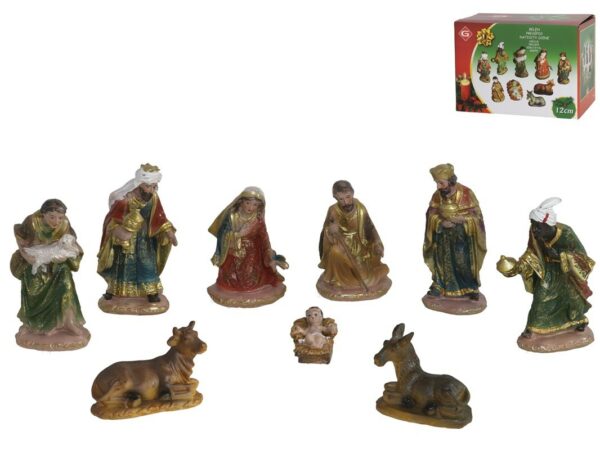 Belen 9 piezas - 12cm