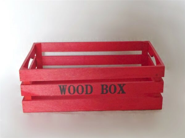 Caja roja campera 30x20x10cm