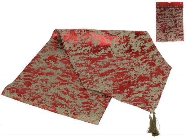 Camino de mesa fashion rojo 32x180cm