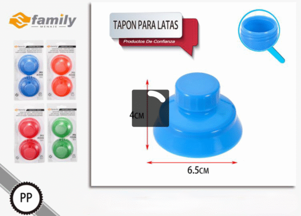 Tapon Para Latas 2Pcs