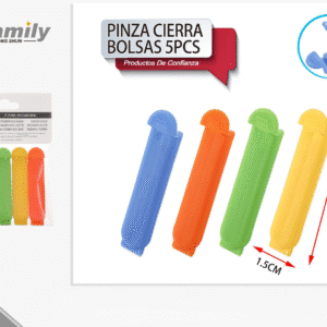 Pinza Cierra Bolsas 5Pcs