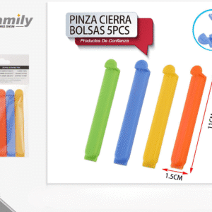 Pinza Cierra Bolsas 5Pcs