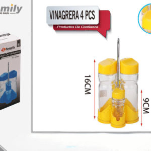 Set Aceitera Y Vinagrera 4 Pcs