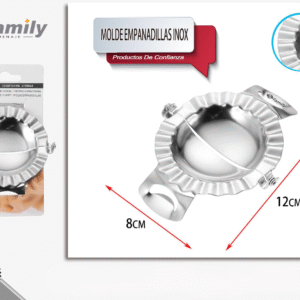 Molde Empanadillas Inox 12*7.5Cm