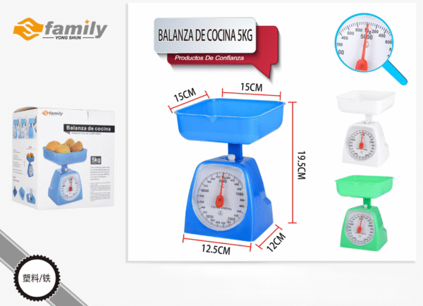 Balanza De Cocina 5Kg