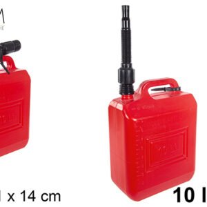 Garrafa Multi 10L Rojo C/Tap+Mang