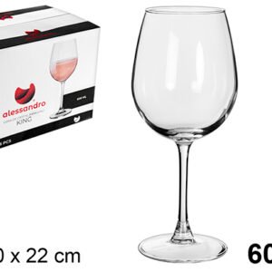 Copa Cristal Vino King 600 ml x6U