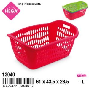Cesta de Ropa Iguazu Rectangular 38 L