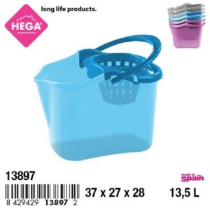 Cubo Fregona Star Rectangular 13,5 L