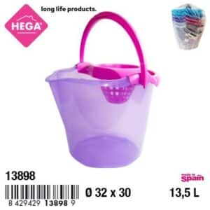 Cubo Fregona Star Redondo 13,5 L
