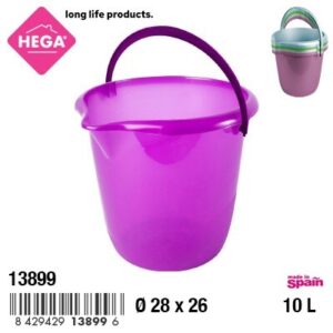 Cubo Jarama Redondo con Pico 10 L
