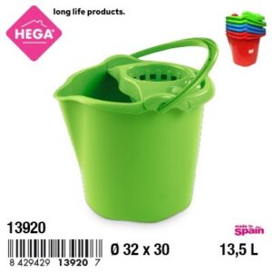 Cubo Fregona Star Redondo 13,5 L