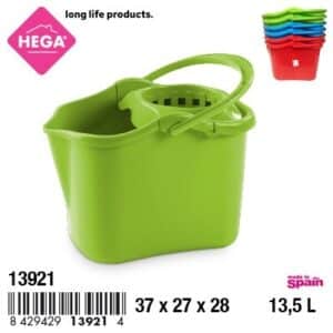 Cubo Fregona Star Rectangular 13,5 L
