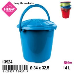 Cubo Basura Star Redondo 14 L