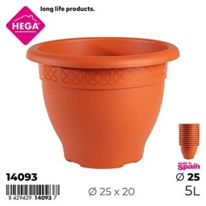 Maceta Aura Redonda Ø 25 cm