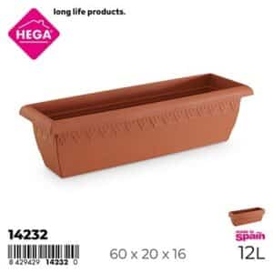 Jardinera Lima Rectangular 60 cm