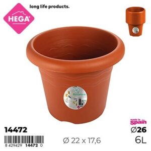 Maceta Flori Redonda Ø 26 cm