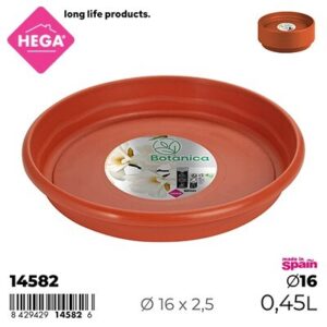 Plato Flori Redondo Ø 16 cm
