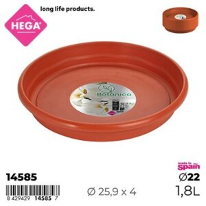 Plato Flori Redondo Ø 25,9 cm