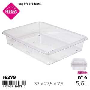 Bandeja Frigo Rectangular 5,6 L