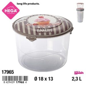 Fiambrera Moscu Redonda IML Bakery 2,3 L